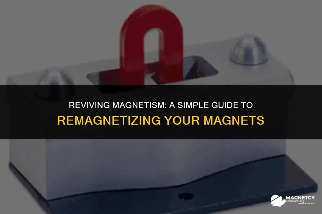 how to make a magnet remagent