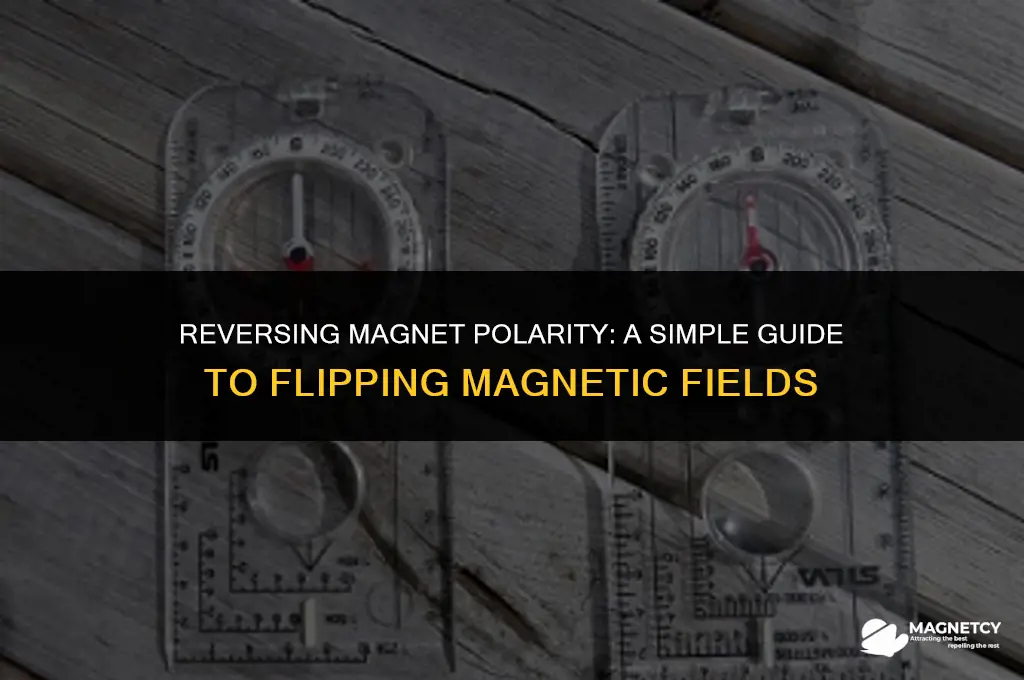 how to make a magnet reverse polarity