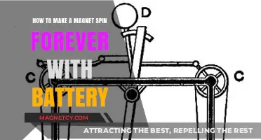 Perpetual Spin: Powering a Magnet with Endless Battery Life