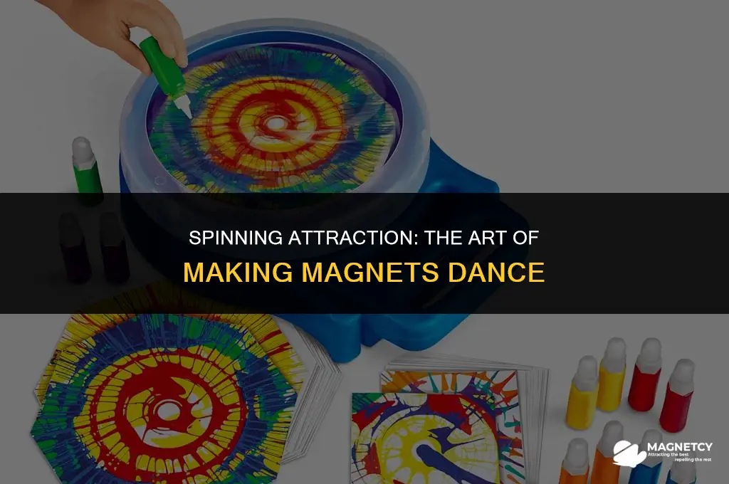 how to make a magnet spin