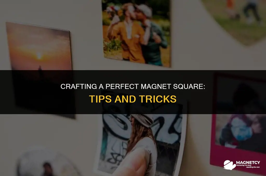 how to make a magnet square