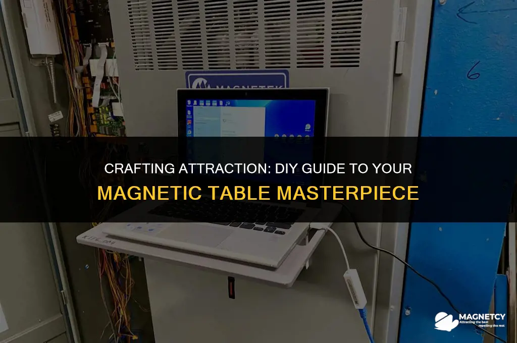 how to make a magnet table