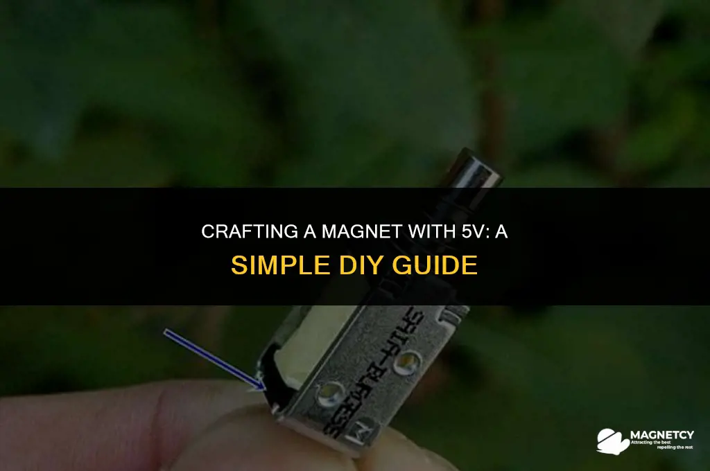 how to make a magnet with 5v