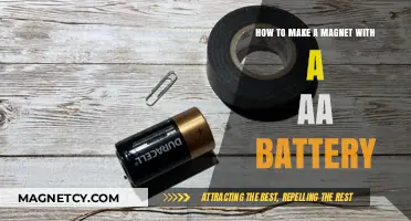 DIY Magnet Creation: Powering Up with a AA Battery
