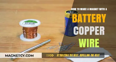 DIY Magnet Creation: Powering Up Copper Wire with Batteries