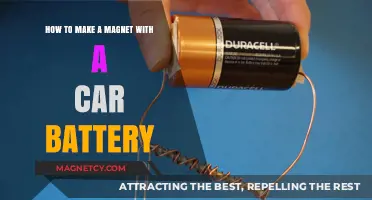 DIY Magnet Creation: Unleashing the Power of a Car Battery