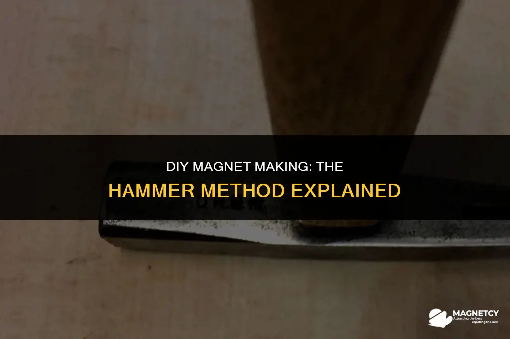 how to make a magnet with a hammer