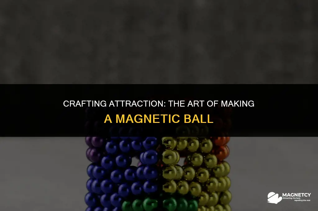 how to make a magnetic ball