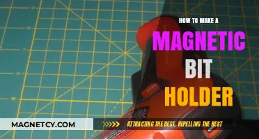 Crafting Convenience: DIY Magnetic Bit Holder for Organized Tools
