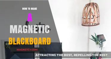 Crafting a Magnetic Blackboard: A Step-by-Step DIY Guide
