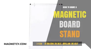 Crafting Stability: A Guide to Making Your Magnetic Board Stand