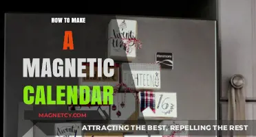 Crafting a Magnetic Calendar: A Step-by-Step Guide