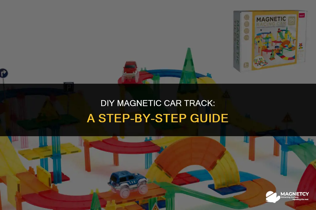how to make a magnetic car track