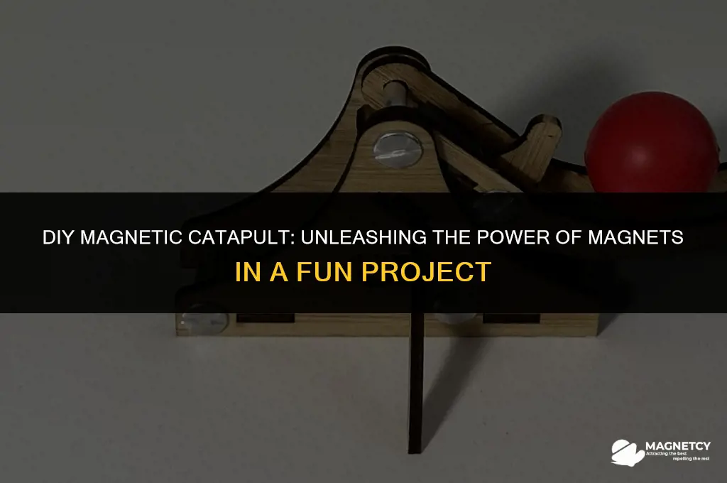 how to make a magnetic catapult