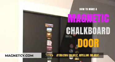 DIY Magnetic Chalkboard Door: A Creative and Functional Home Upgrade
