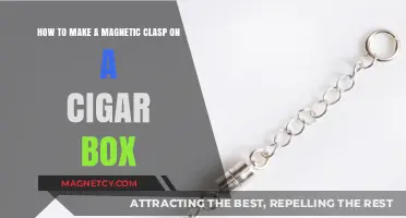 Crafting a Magnetic Clasp for Your Cigar Box: A DIY Guide
