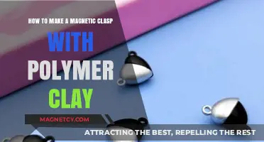 Crafting Creativity: DIY Magnetic Clasp with Polymer Clay