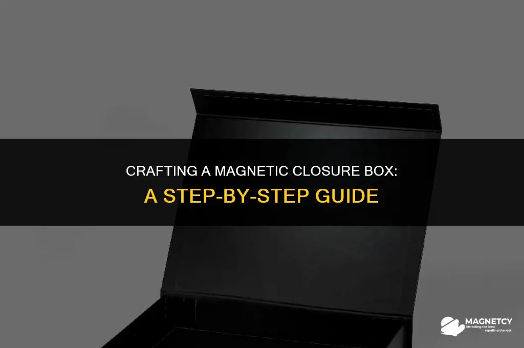 how to make a magnetic closure box
