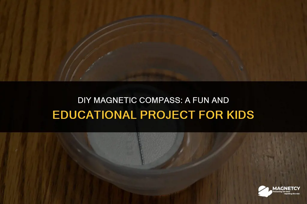 how to make a magnetic compass for kids
