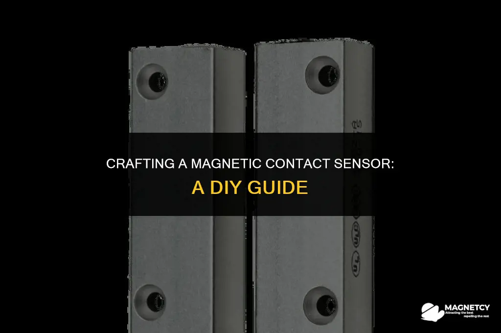 how to make a magnetic contact sensor