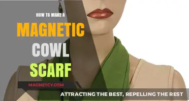 Crafting Elegance: The Art of Making a Magnetic Cowl Scarf