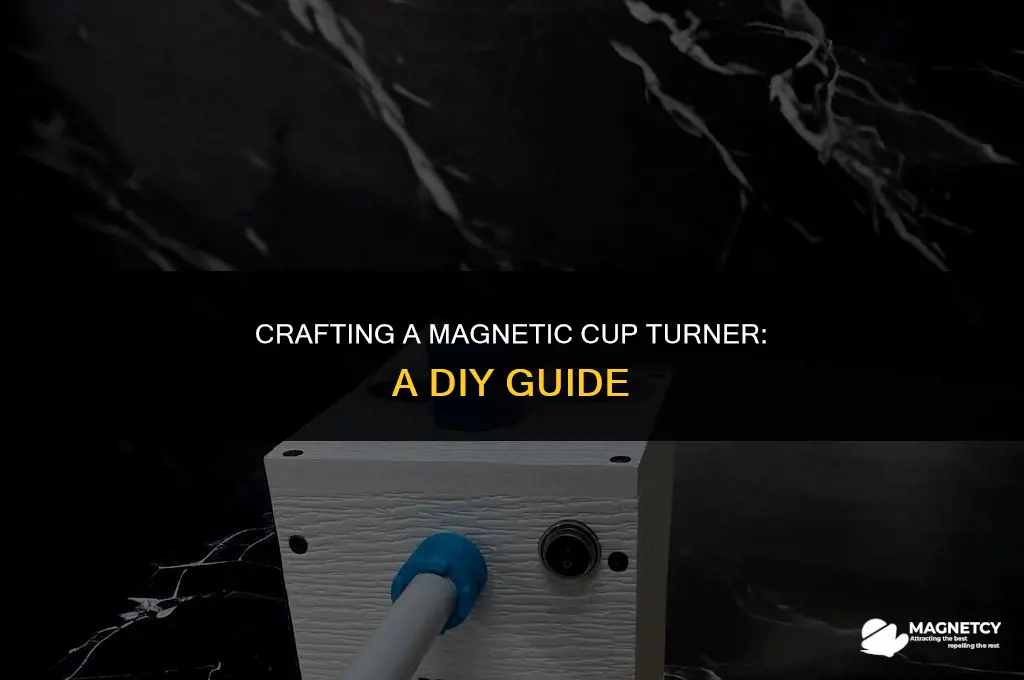 how to make a magnetic cup turner
