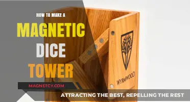 Crafting a Magnetic Dice Tower: A Step-by-Step Guide