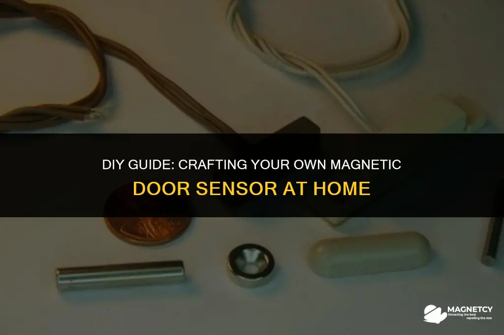 how to make a magnetic door sensor