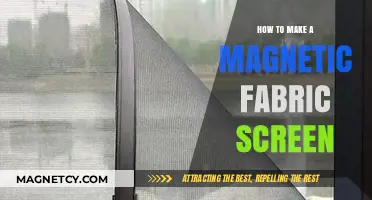 Crafting a Magnetic Fabric Screen: A Step-by-Step Guide