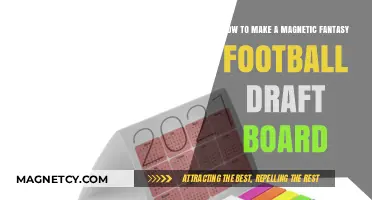 Crafting a Magnetic Fantasy Football Draft Board: A Step-by-Step Guide