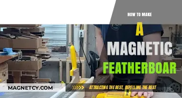 Crafting Creativity: DIY Magnetic Featherboard for Woodworking Enthusiasts