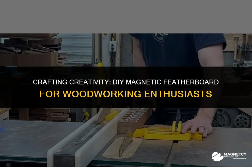how to make a magnetic featherboard
