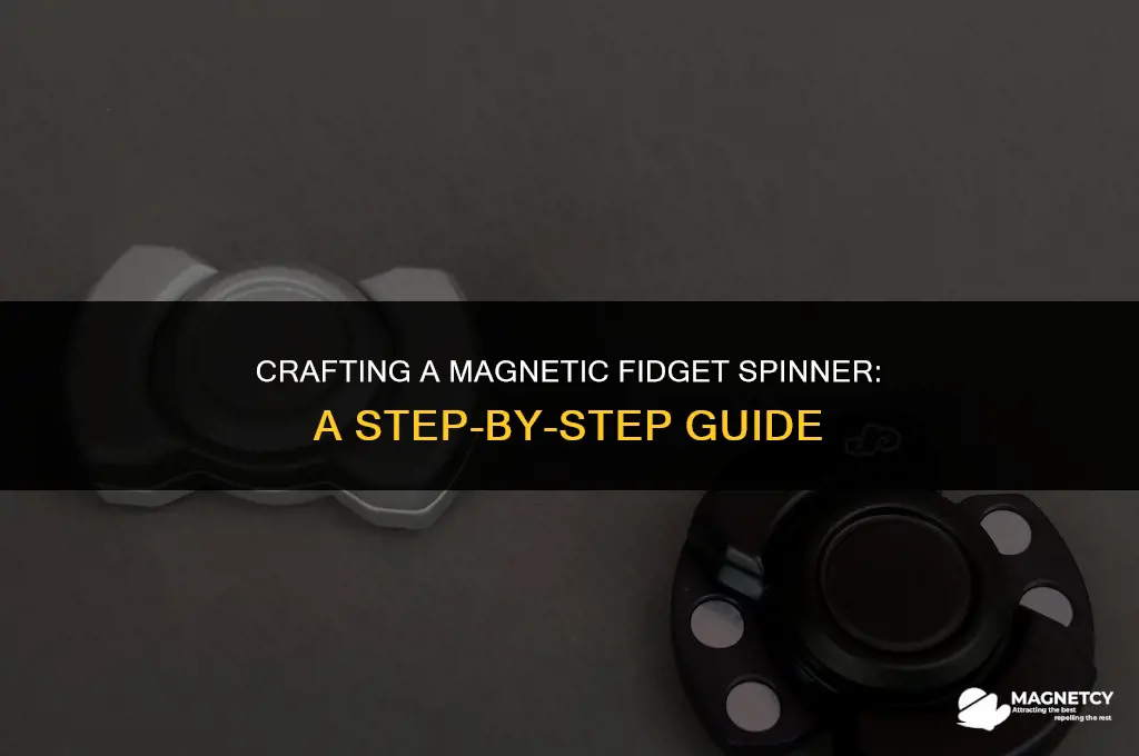 how to make a magnetic fidget spinner
