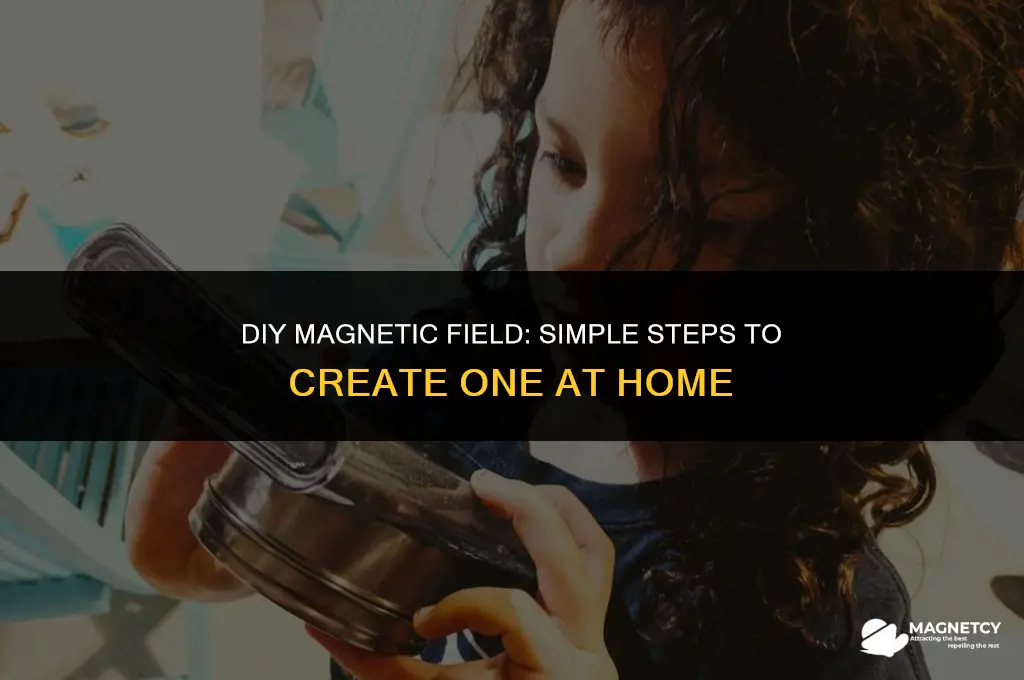 how to make a magnetic field at home