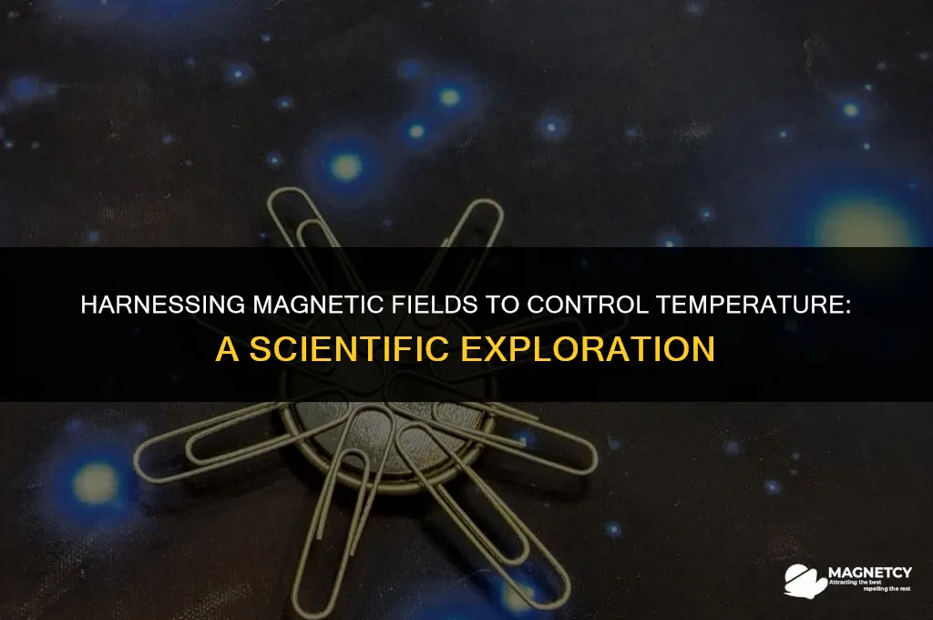 how to make a magnetic field change temperature