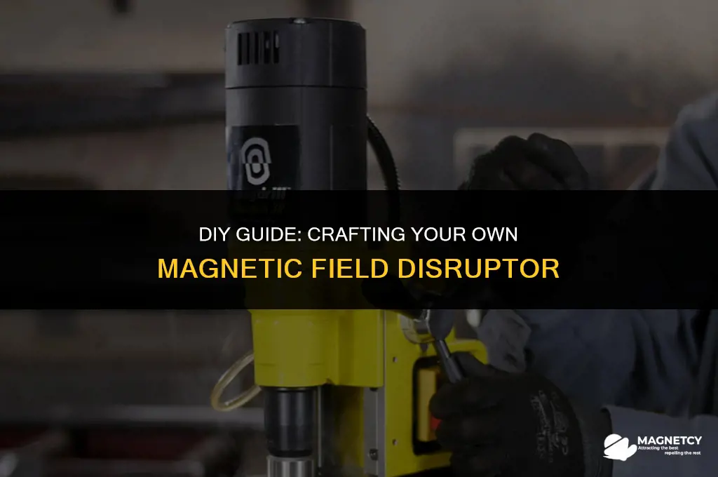 how to make a magnetic field disruptor