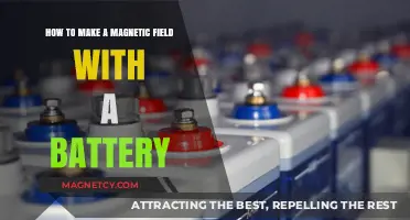 Creating Magnetic Fields: A Simple Guide Using Batteries