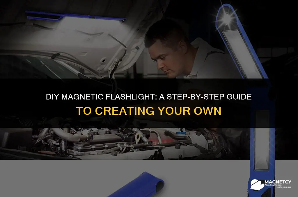 how to make a magnetic flashlight