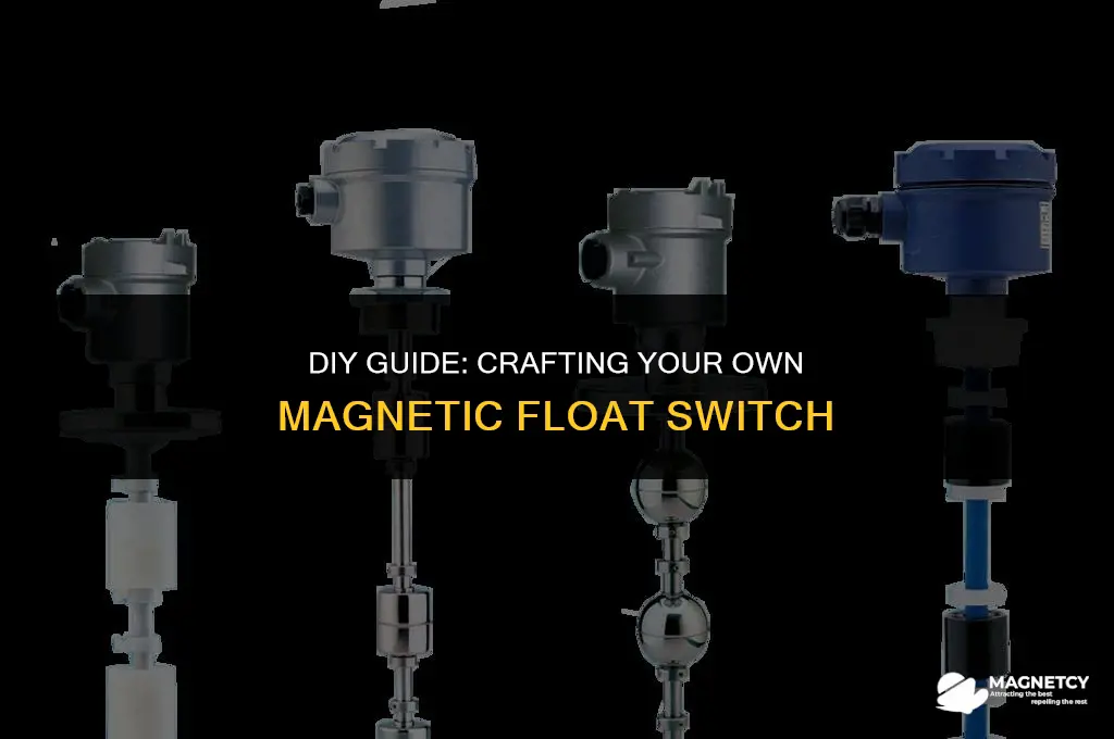 how to make a magnetic float switch
