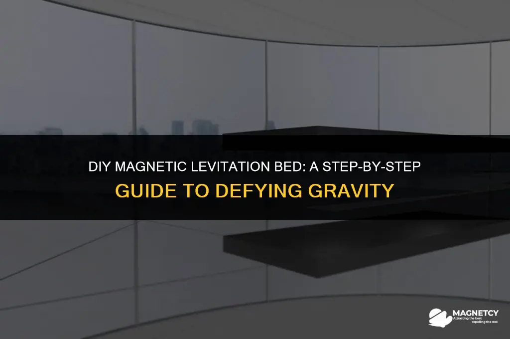 how to make a magnetic floating bed