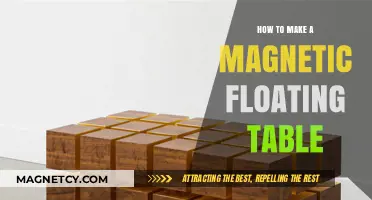 Crafting a Magnetic Floating Table: A DIY Guide
