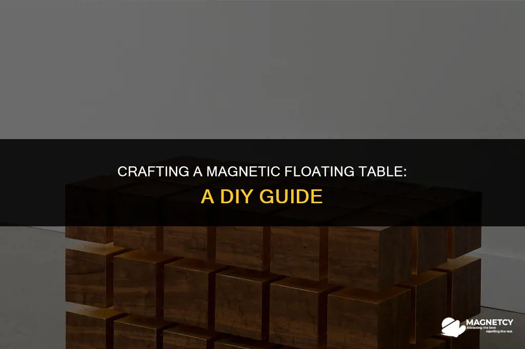 how to make a magnetic floating table