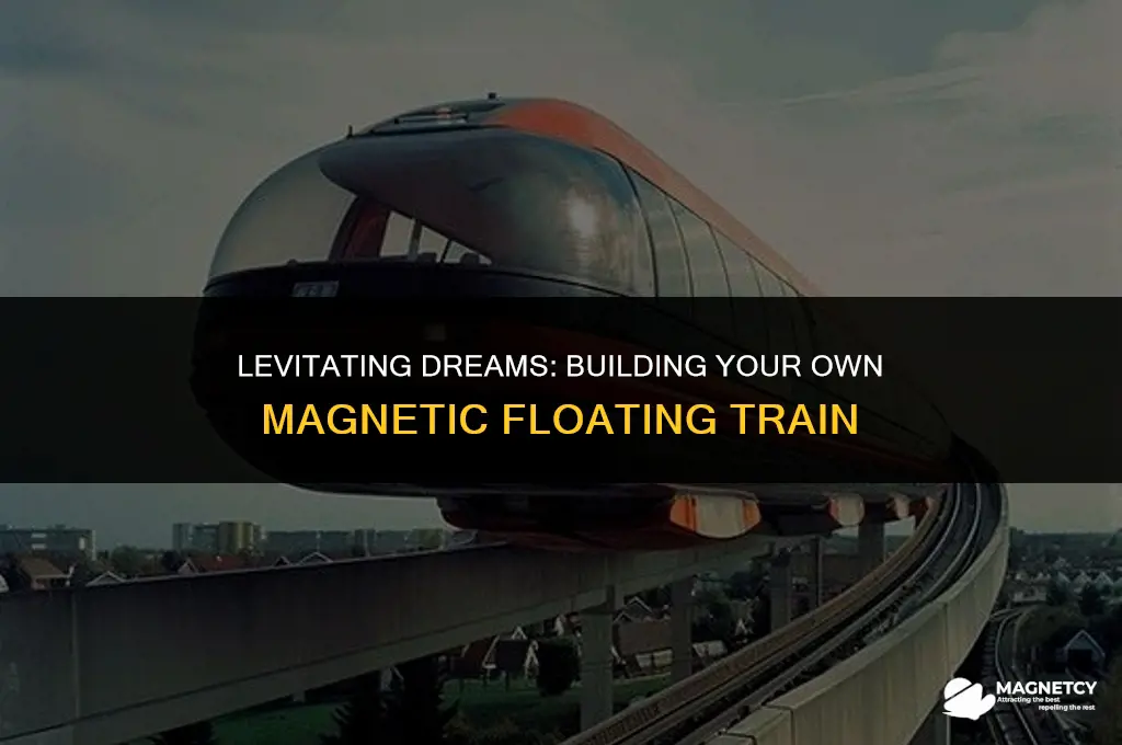 how to make a magnetic floating train