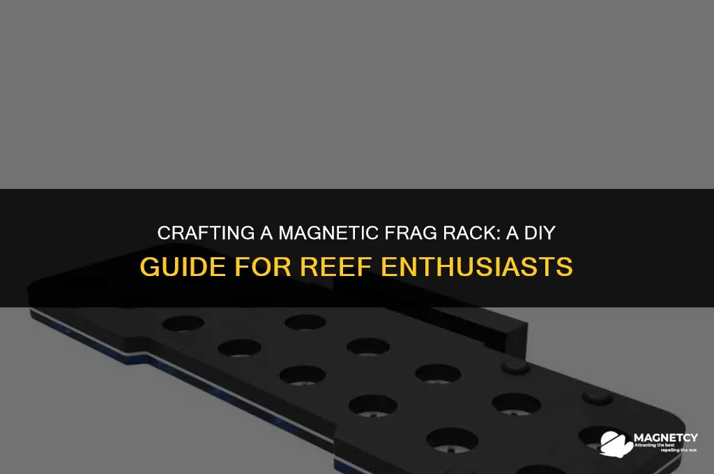 how to make a magnetic frag rack