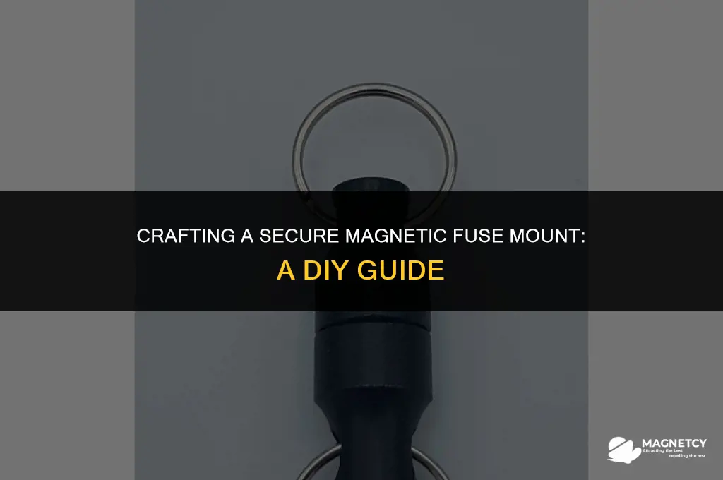 how to make a magnetic fuse mount