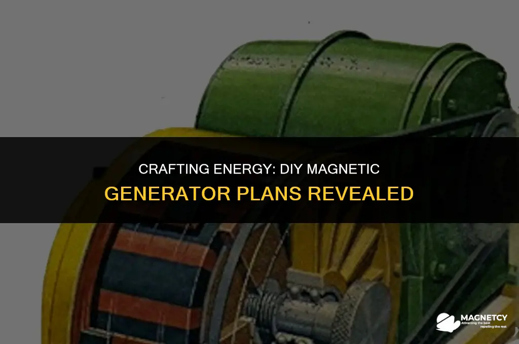 how to make a magnetic generator plans