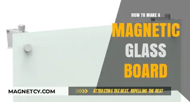 Crafting a Magnetic Glass Board: A DIY Guide for Home or Office