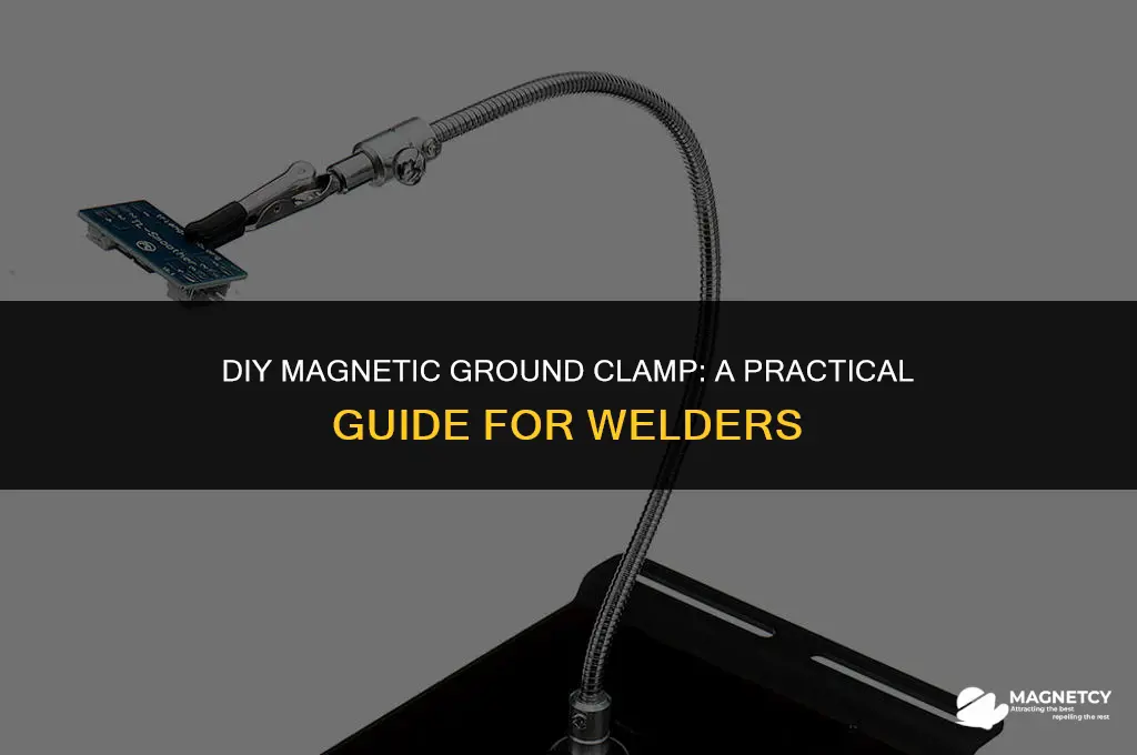 how to make a magnetic ground clamp for welding