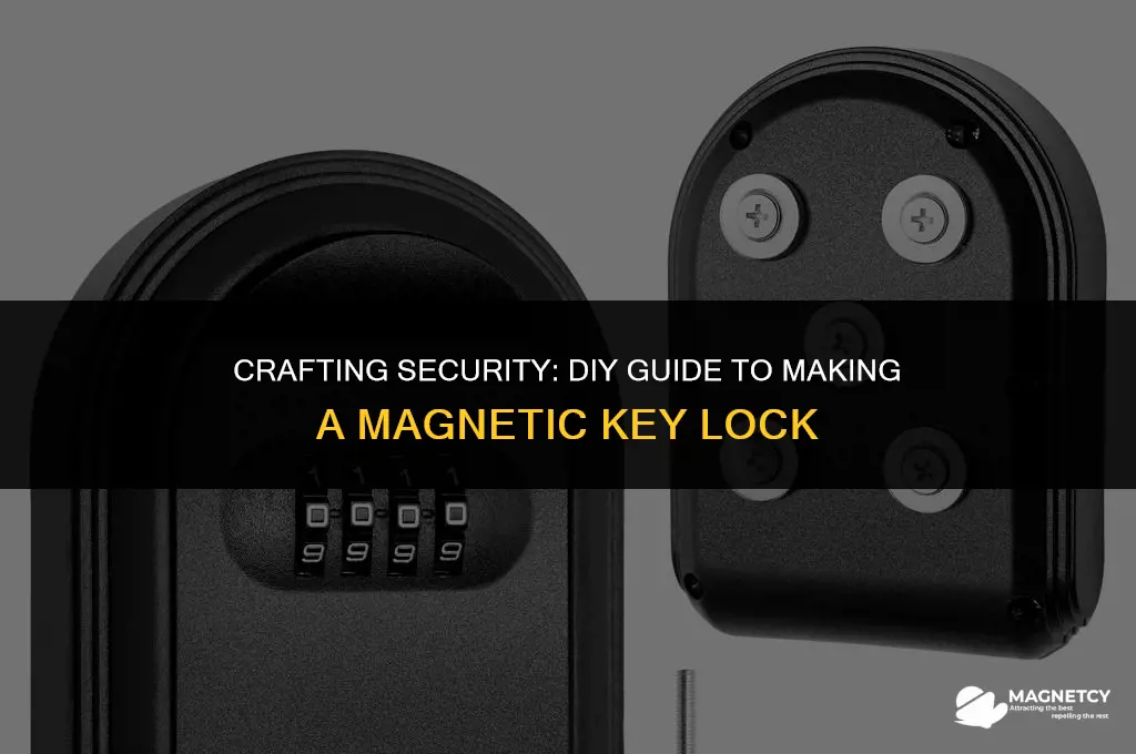 how to make a magnetic key lock