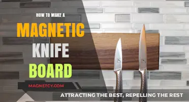 Crafting a Magnetic Knife Board: A DIY Guide for Kitchen Enthusiasts